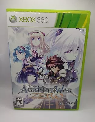 $12 • Buy Record Of Agarest War Zero (Microsoft Xbox 360, 2011) Tested, Complete