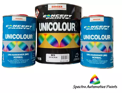 Concept Paints 2K MS 2-Pack Black Kit 6LT. Automotive Paint • $369.95