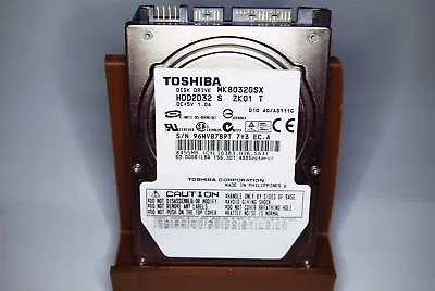 $9.95 • Buy Toshiba MK8032GSX SATA Laptop Hard Drive 80Gb