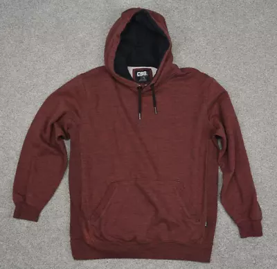 CSG Pullover Hoodie Mens XL Maroon • $12