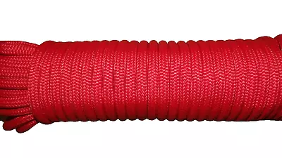 8mm (5/16 ) X 48' Prusik Cord Accessory Rope Kernmantle Braid Nylon Cord • $23.50