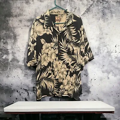 Tommy Bahama Men's XLG 100% Silk Button Up Hawaiian Shirt Vintage • $29.99