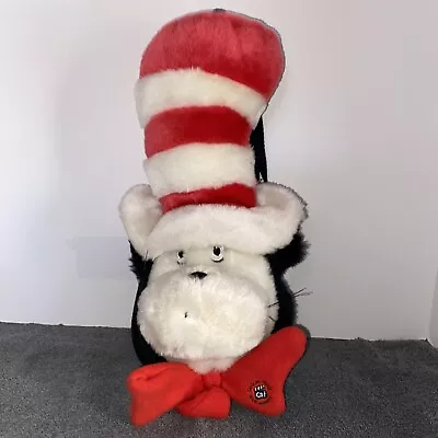 $6.49 • Buy Dr. Seuss Cat In The Hat Plush Backpack