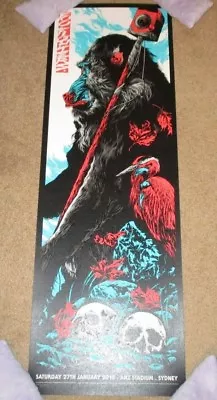 $89.99 • Buy FOO FIGHTERS Concert Gig Poster Print SYDNEY 1-27-18 2018 Print Ken Taylor