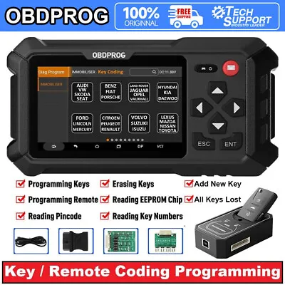 OBDPROG M501 OBD2 Scanner Car Key Programming Tool Immobilizer For Car Locksmith • $449