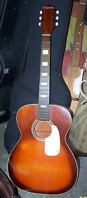 $129.99 • Buy 1960's Harmony Silvertone H615 Acoustic Guitar *Project Guitar*