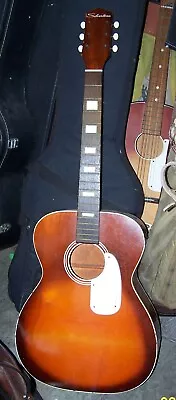 $129.99 • Buy 1960's Harmony Silvertone H615 Acoustic Guitar *Project Guitar*