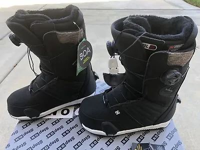 NEW IN BOX DC Step On Judge BOA BLACK Men's Snowboard Boots Size 7.0 • $209