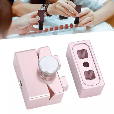 DIY Lipstick Mold Aluminum 2 Holes Makeup Cosmetic Lip Balm Maker Tool Rose • $21.48