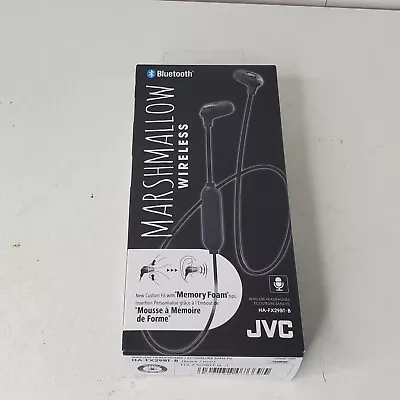 JVC Marshmallow Wireless In-Ear Earbuds Earphones Headphones Bluetooth Black • $14.99