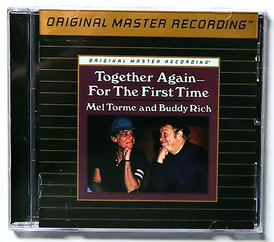 MEL TORME + BUDDY RICH Together Again 1978 CD 24 KT GOLD MOBILE FIDELITY MFSL • $29.95