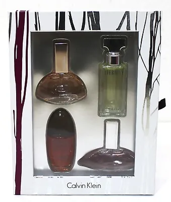 Calvin Klein X15ml 4pc Miniature Fragrances Set For Her • £29.99