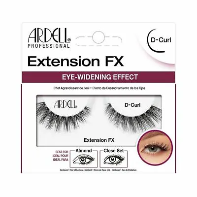 Ardell Extension FX False Eyelashes - D Curl - Eye Widening Effect Lashes • £7.99
