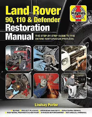 Land Rover 90 110 & Defender Restoration Manual - 9780857334794 • £18.92