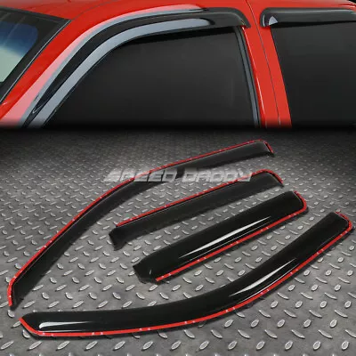 For 02+ Trailblazer Smoke Tint In-channel Window Visor Shade/wind/rain Deflector • $27.95