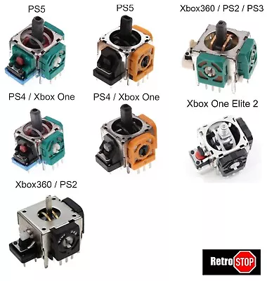 $5.28 • Buy Analog Stick For PS5 / PS4 / PS3 / PS2 / XBOX One / 360 / Elite Thumbstick NEW 