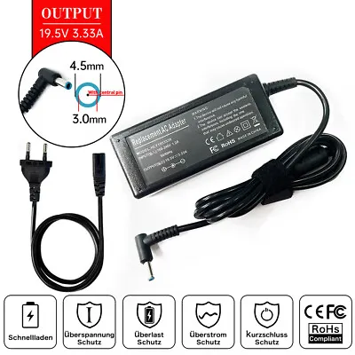 £15.11 • Buy AC Power Adapter Charger For HP 14-BP001NF 15-AC620TX 15-AC647TU Laptop