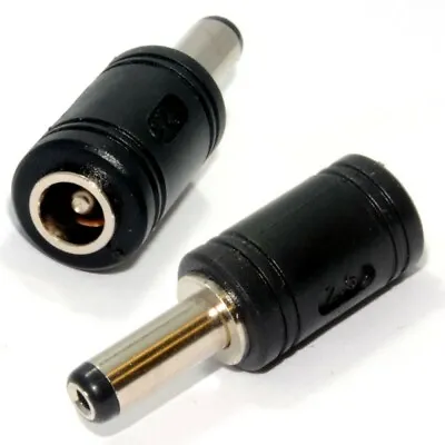 2.1mm To 2.5mm Or 2.5mm To 2.1mm X 5.5mm Dc Inline Jack Plug Socket Cctv Adapter • £2.49