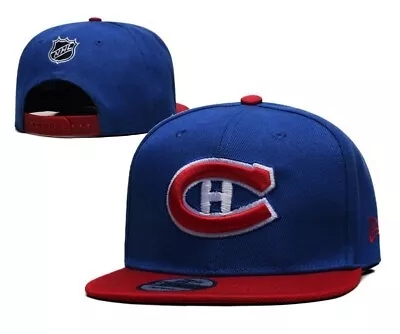Montreal Canadiens Fanatics Branded Emblem Snapback Adjustable Hat • $18.99