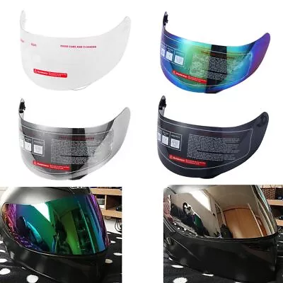 Helmet Glasses Lens Full Face Helmet Shield Visor Motorcycle Helmet Visor • $14.84