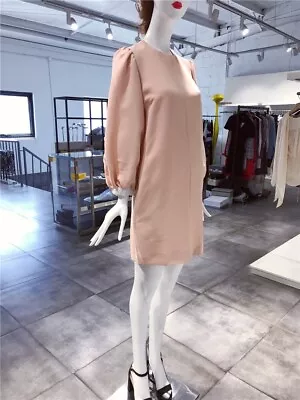 VICTORIA BECKHAM Light Pink Oversized Dress UK8 NWT • $199