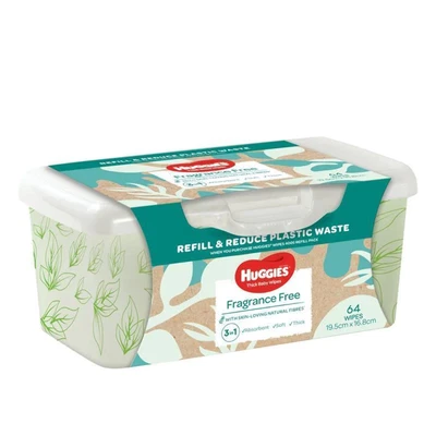 $6.42 • Buy Huggies Baby Wipes Fragrance Free 64 Pack Tub