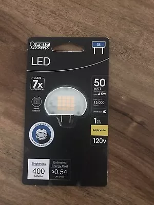 FEIT Electric  LED 50W/4.5W G8 Under Cabinet Bright White 3000K Dimmable Bulb • $9.90