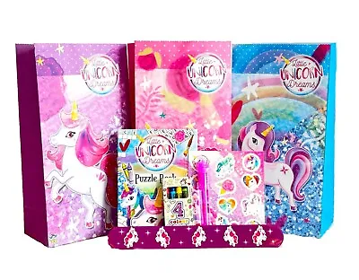 Unicorn Pre-Filled Party Bags Girls Ready Made Loot Bag Birthday Kids Boys • £36.99