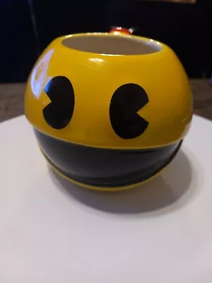 Pac-Man Coffee Mug By ZAK! Retro Classic Smiling Pac-Man 5.5  X 4 - 16oz NWOB • $17.99