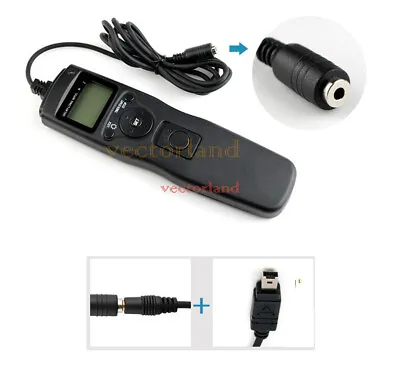 Time Lapse Intervalometer Remote Timer Shutter For Nikon D7000 D3100 D5000 D90 • £13.99