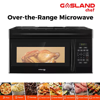 Gasland Chef 30 Inch Over-the-Range Microwave Oven 1.6 Cu. Ft. Glass Turntable • $284