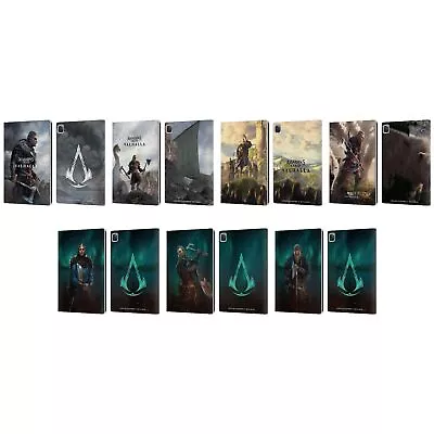 OFFICIAL ASSASSIN'S CREED VALHALLA KEY ART LEATHER BOOK CASE FOR APPLE IPAD • $32.95