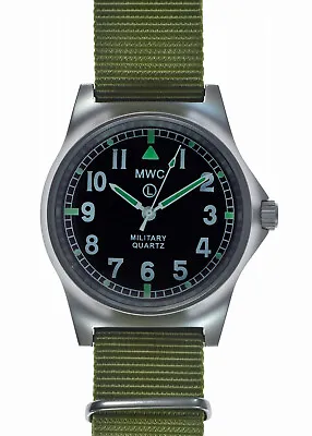 MWC G10 LM Stainless Steel Military Watch On A Nylon Military Webbing Strap • $109.95