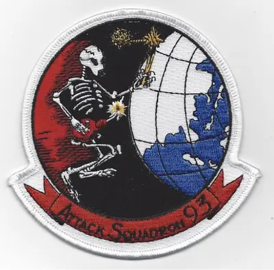 $29.99 • Buy 4.5  Navy Va-93 Attack Squadron Ninety Three Embroidered Patch