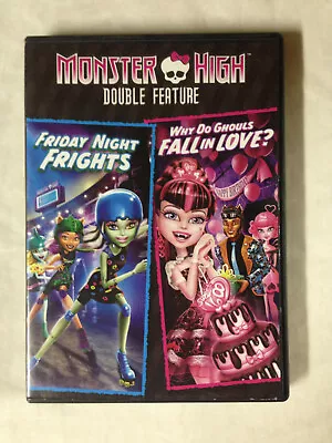 Monster High Double Feature - Friday Night Frights / Why Do Ghouls... [DVD] 2013 • $1.65