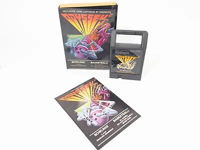 Magnavox - Odyssey 2 - Bowling/Basketball Game Cartridge W/ Box + Manual • $12.74