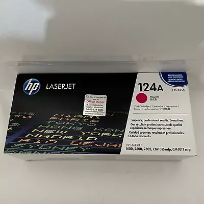 HP Q6003A 124A Magenta Toner - Sealed • $29.99