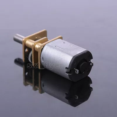 6V 60RPM DC Metal Gear Motor With Gearwheel Model: N20 10mm Shaft Helicopters • $4.24