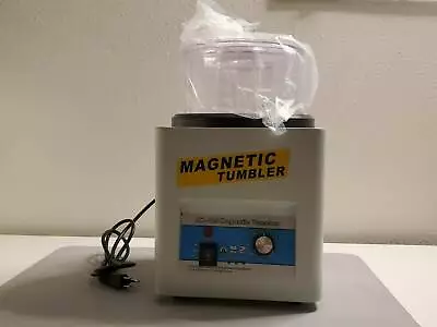 Magnetic Tumbler Jewelry Polisher Machine Finisher 180mm JX-185 Time Control • £253.31