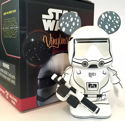 Disney Vinylmation 3  Star Wars The Force Awakens 2 First Order Snowtrooper Toy • $24.99