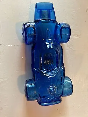 Vintage 1972 Avon Wild Country Aftershave Cobalt Blue Sure Winner Race Car • $15