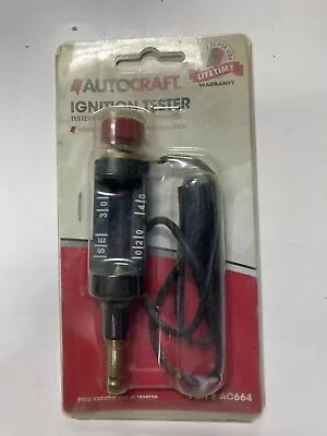 Unused Vintage Autocraft Spark Plug Tester - • $15