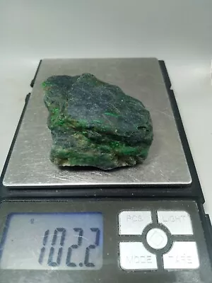 102grams Burmese Mawsitsit Jade Rough Cut 100%Authentic Natural Mawsitsit Slab • $14