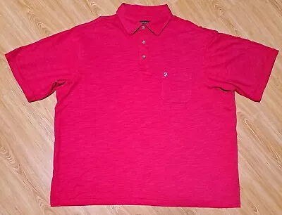 Farah Red Polo Shirt Xxl • £3.99