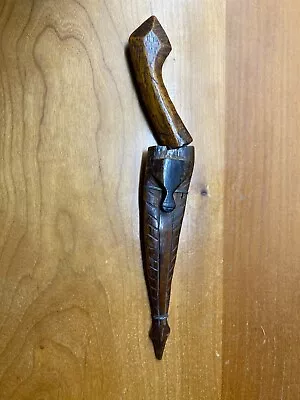 Vintage 7  Wood Cased  Letter Opener  1920 Era • $15