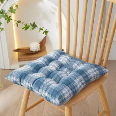 Chair Pads Seat Cushions Non Slip With Ties For Dining Chairs 15in X15in • $37.99