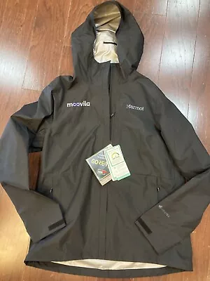 Marmot Womens Minimalist  Black Gore-Tex Jacket Size L NWT-Read Moovila • $185