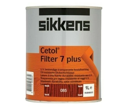 £34.99 • Buy Cetol Filter 7 Plus Translucent Woodstain Teak 1 Litre 