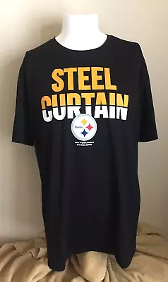 Pittsburgh Steelers The Steel Curtain Dri-fit Mens Fitness T-shirt - Sz Xl - New • $29.95