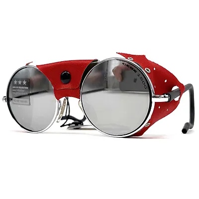 NOS Vintage CEBE 1500 Glacier Sunglasses - France 90's - Small - ORIGINAL - Red • $159.19
